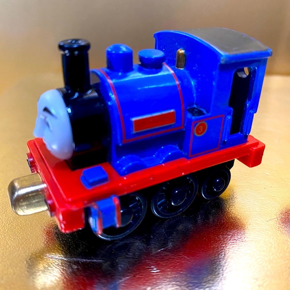 THOMAS AND FRIENDS DIE CAST VTG 2008 STEPNEY #55 & SIR HANDEL #3 & 2002 TREVOR - Picture 6 of 16